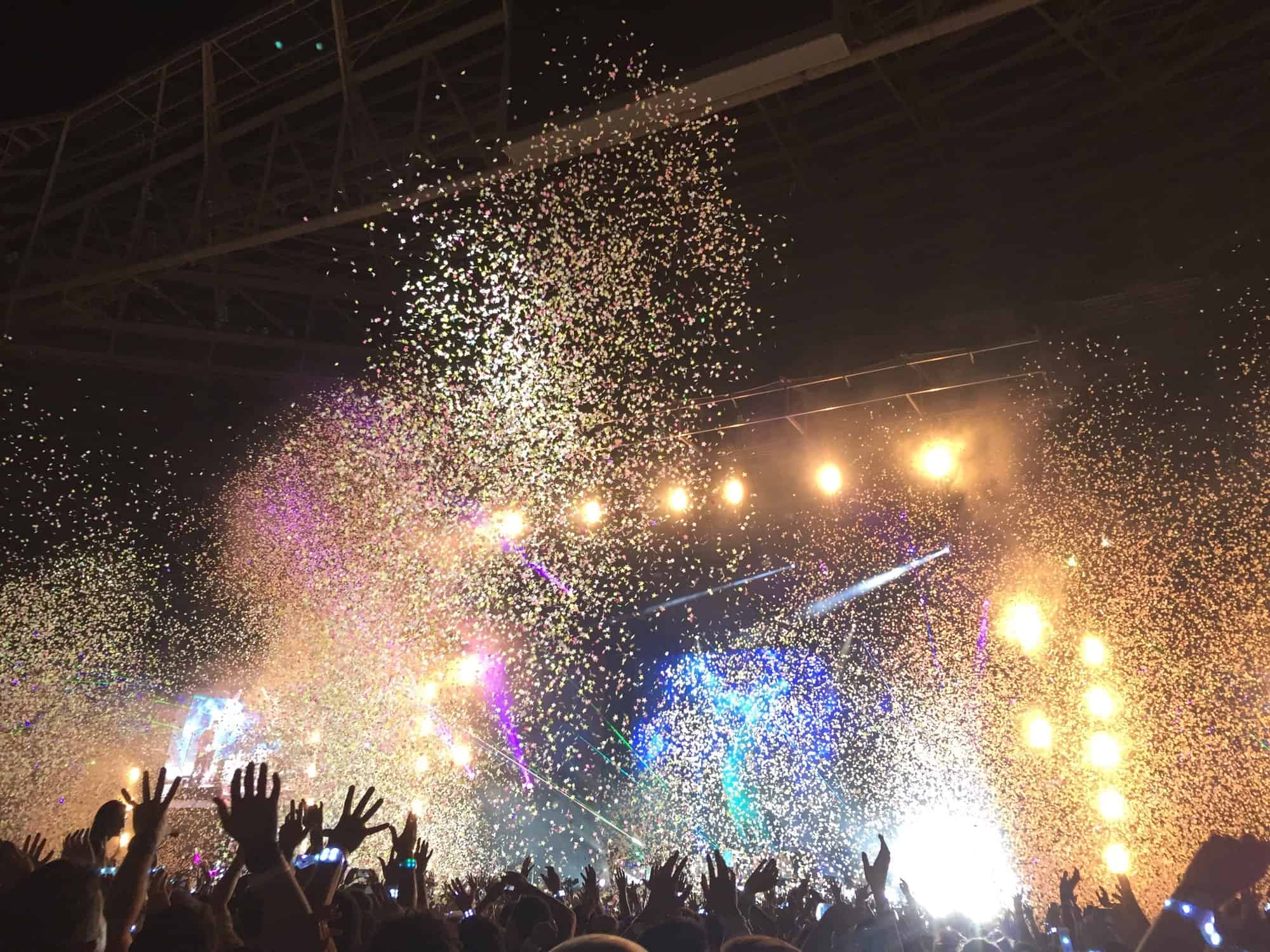 Coldplay concert São Paulo