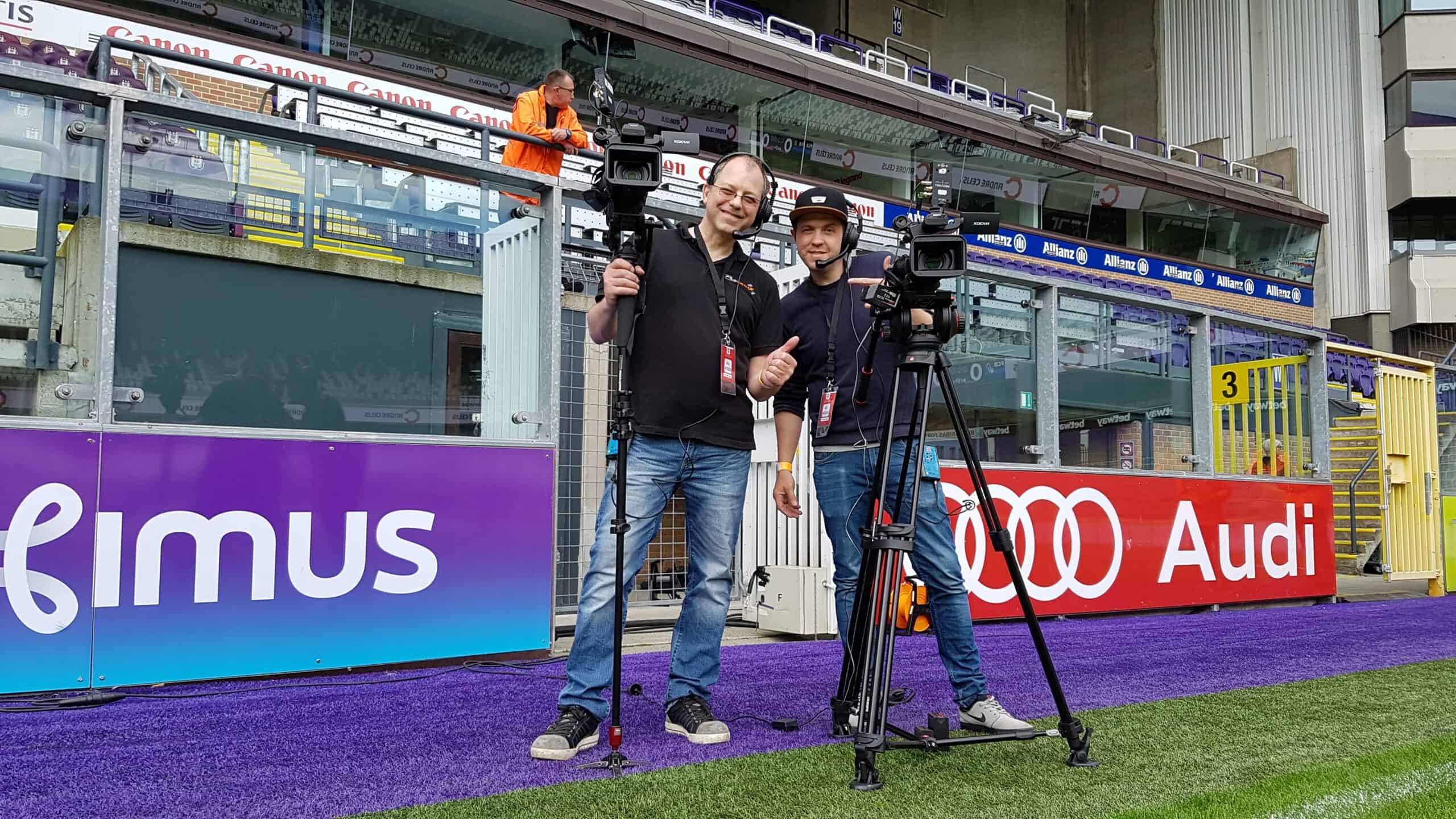 Audiovisual production team Belgium